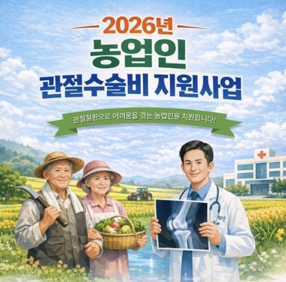 [부산=뉴시스] 부산농협이 농협재단 지원을 받아 관절질환으로 어려움을 겪는 지역 농업인을 대상으로 '관절수술비 지원사업'을 실시한다. (사진=농협중앙회 부산본부 제공) 2026.05.04. photo@newsis.com *재판매 및 DB 금지