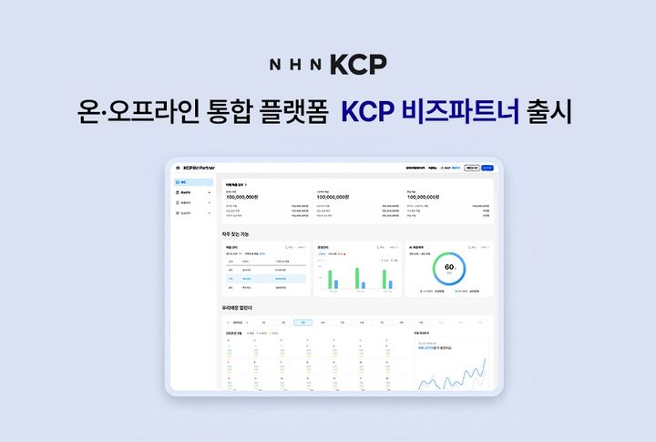 NHN KCP가 온·오프라인 통합 플랫폼 KCP 비즈파트너(KCP BizPartner)를 출시했다. (사진=NHN KCP) *재판매 및 DB 금지