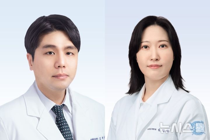 [서울=뉴시스] 오탁규 분당서울대병원 마취통증의학과 교수(왼쪽), 송인애 교수(오른쪽). (사진=분당서울대병원 제공)