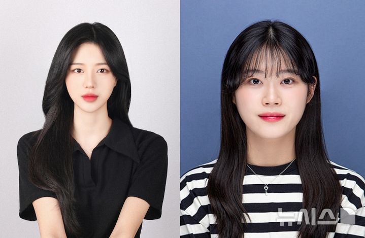 [전주=뉴시스] 왼쪽부터 김채은 추가은 선수. *재판매 및 DB 금지