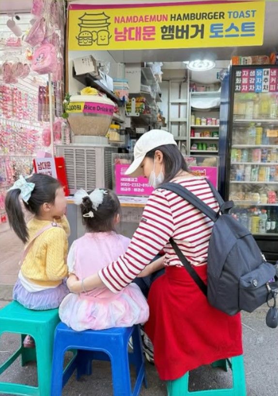 [서울=뉴시스] 배우 성유리가 쌍둥이 딸들과 함께한 일상을 공개했다. (사진=인스타그램 캡처) 2026.05.06. photo@newsis.com *재판매 및 DB 금지