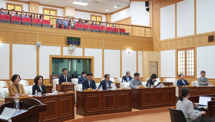 6일 개회된 경산시의회 제269회 임시회 (사진=경산시의회 제공) *재판매 및 DB 금지