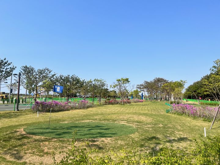 [인천=뉴시스] 인천 영종국제도시 미단시티 체육공원 파크골프장. (사진=중구 제공) 2026.05.06. photo@newsis.com *재판매 및 DB 금지