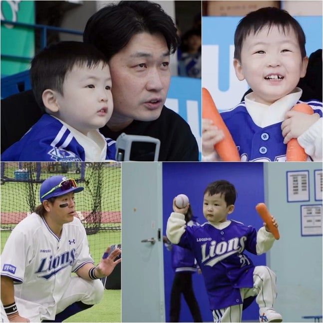 아들 서준과 함께한 오승환