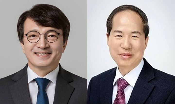 군산·김제·부안 갑 지역구 재·보궐선거 김의겸 민주당 후보(좌), 오지성 국민의힘 후보(사진=뉴시스 DB) *재판매 및 DB 금지