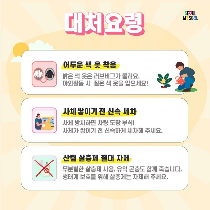 [서울=뉴시스]러브버그 대처요령. (사진=서울시 제공) 2026.05.07. photo@newsis.com *재판매 및 DB 금지