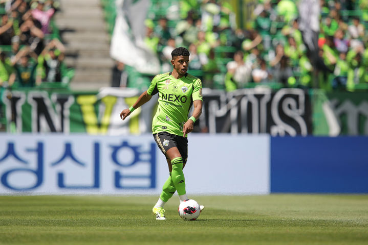 [서울=뉴시스] 프로축구 K리그1 전북현대의 오베르단. (사진=한국프로축구연맹 제공) 2026.05.05. photo@newsis.com *재판매 및 DB 금지