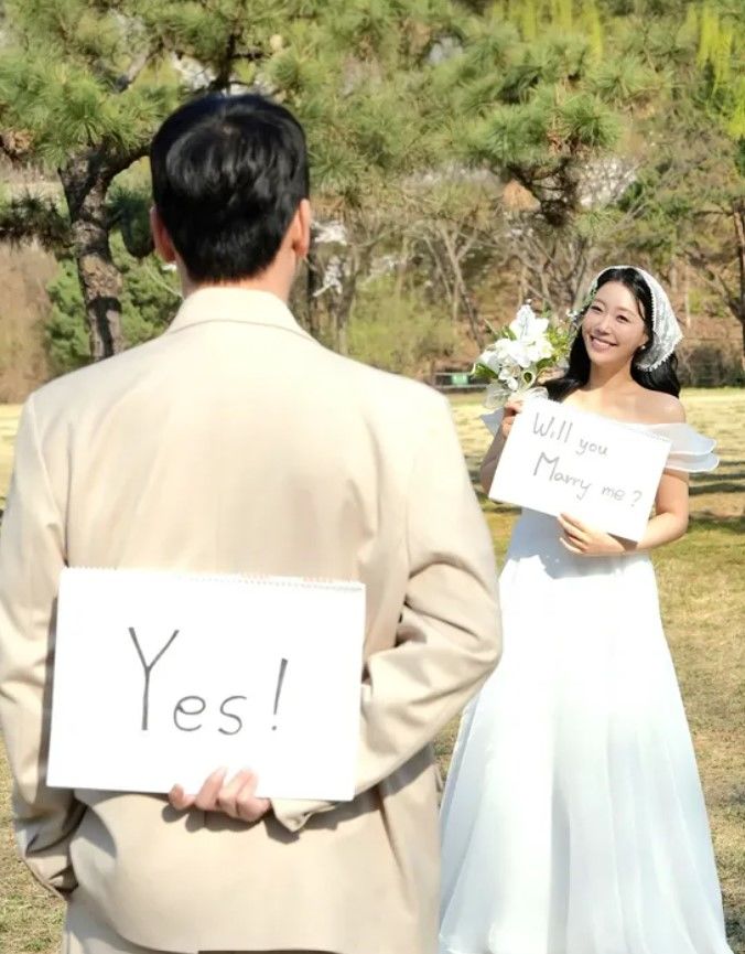 [서울=뉴시스] 박은영과 예비신랑의 모습. (사진=인스타그램 캡처) 2026.05.07. photo@newsis.com *재판매 및 DB 금지