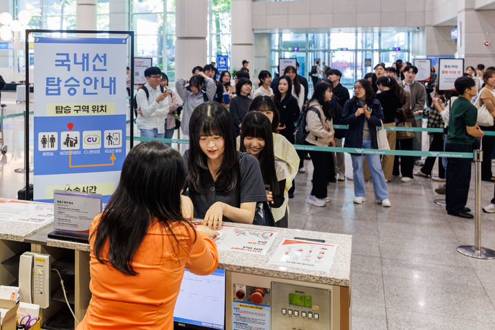 인천공항공사 '인천-제주' 국내선 운영 앞두고 종합점검