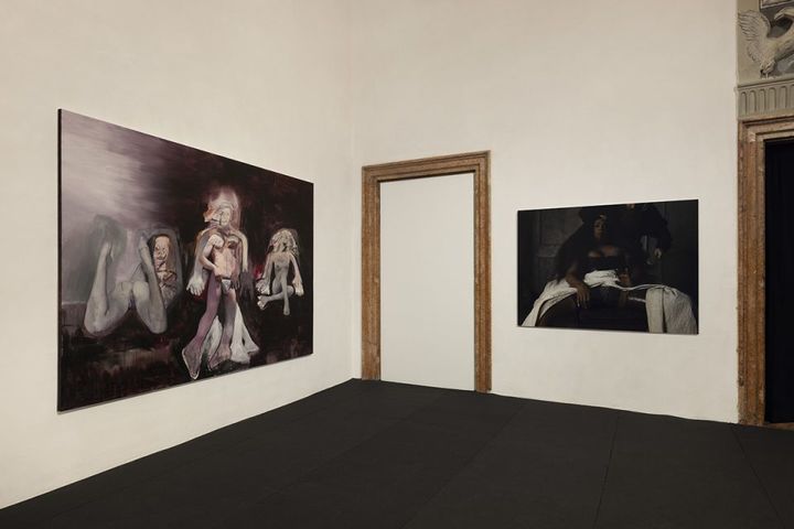 헬터 스켈터: 아서 자파와 리처드 프린스", 베니스, 안드레아 로세티 박사, 프라다 재단 제공 *재판매 및 DB 금지