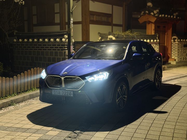 [서울=뉴시스] 김민성 기자 = 'BMW iX2 eDrive20 M Sport' 외관. kms@newsis.com. *재판매 및 DB 금지