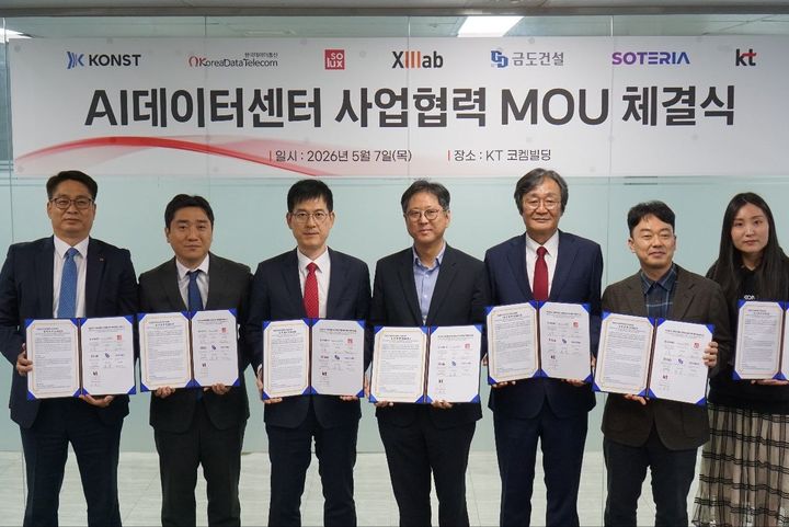 호남권 AI 데이터센터 구축 업무협약(MOU) 현장. (사진=소룩스) *재판매 및 DB 금지