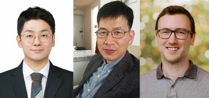 [서울=뉴시스] (왼쪽부터) 건국대 박인홍 교수, 이화여대 예상욱 교수, 호주 멜버른대 앤드류 킹(Andrew D. King) 교수. (사진=건국대 제공) 2026.05.08. photo@newsis.com *재판매 및 DB 금지