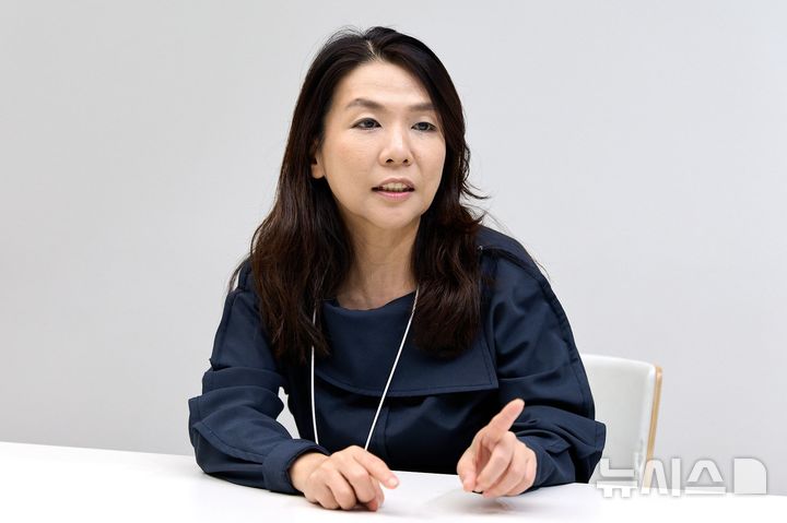 서울=뉴시스]오동현 기자 = 6일 판교 엔씨 R&D센터에서 뉴시스와 인터뷰를 가진 엔씨에이아이의 임수진 최고사업책임자(CBO). odong85@newsis.com 2026.05.06