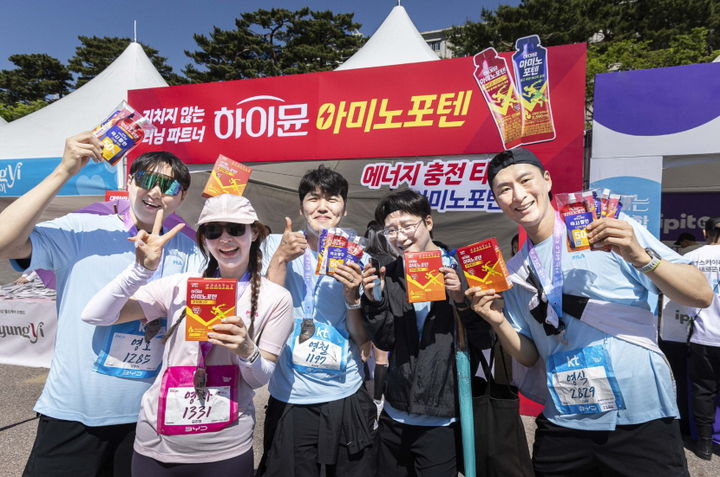 [서울=뉴시스] 일동후디스 하이뮨, '2026 나는 솔로런'에 '하이뮨 아미노포텐 파워젤' 공식 협찬(사진=일동후디스 제공) *재판매 및 DB 금지