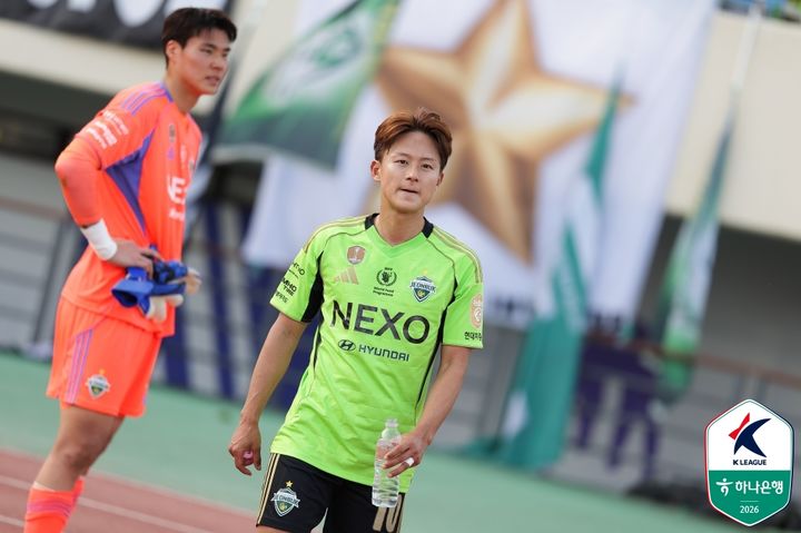 [안양=뉴시스]K리그1 전북 이승우. (사진=한국프로축구연맹 제공)
