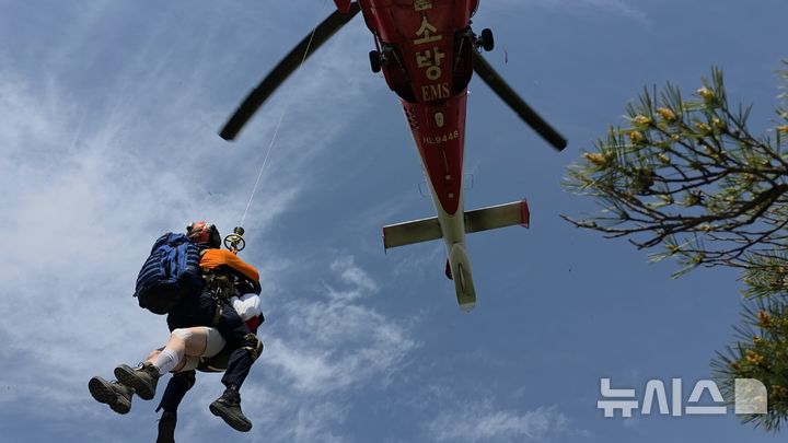 북한산서 40대 남성 추락 사고 발생