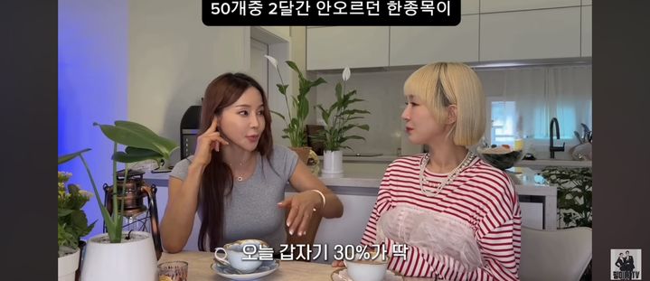 [서울=뉴시스] 미나, 자두. (사진 = 유튜브 캡처) 2026.05.11. photo@newsis.com *재판매 및 DB 금지