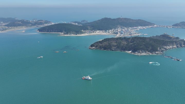 [서울=뉴시스] 마도 해역 수중 조사 지역 전경 (사진=국가유산청 제공) 2026.05.12. photo@newsis.con *재판매 및 DB 금지