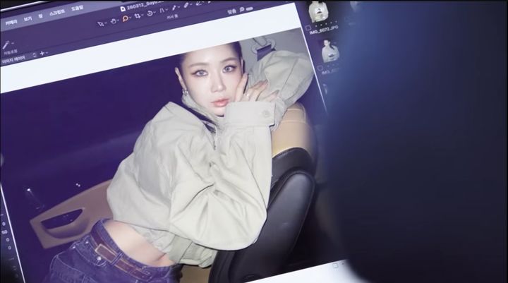 [서울=뉴시스] 가수 소유의 신곡 'Off Hours' 촬영 현장. (사진=유튜브 '소유기' 캡처) 2026.05.12. 