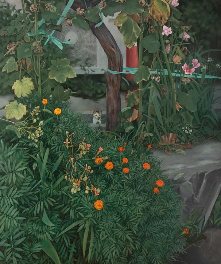 조현정, 8월, 오후 7시 48분, Oil on linen, 116.8x91cm *재판매 및 DB 금지