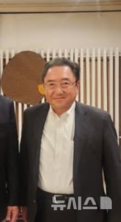 [서울=뉴시스]기타노 다카히로 전 일본 봅슬레이·루지·스켈레톤연맹 회장 (사진 = 대한봅슬레이스켈레톤경기연맹 SNS 캡처)