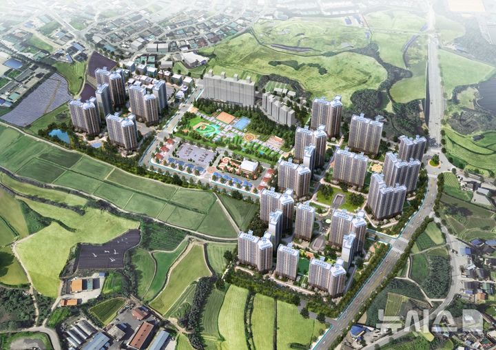 [음성=뉴시스] 대소 삼정지구 조감도