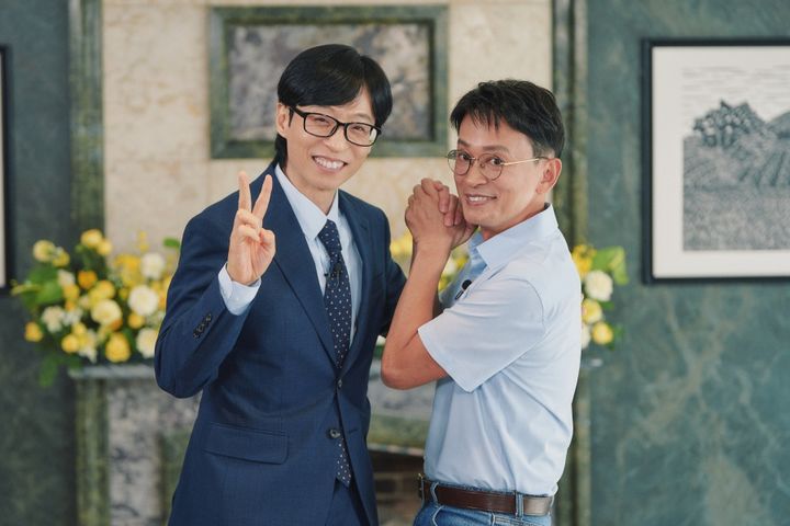 [서울=뉴시스] 유재석, 김민식 PD. (사진 = tvN '유 퀴즈' 제공) 2026.05.13. photo@newsis.com *재판매 및 DB 금지