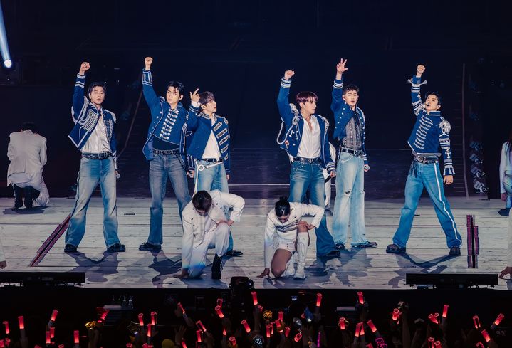 [서울=뉴시스] 2PM 일본 데뷔 15주년 기념 도쿄돔 콘서트 (사진 = JYP엔터테인먼트 제공) 2026.05.13. photo@newsis.com *재판매 및 DB 금지