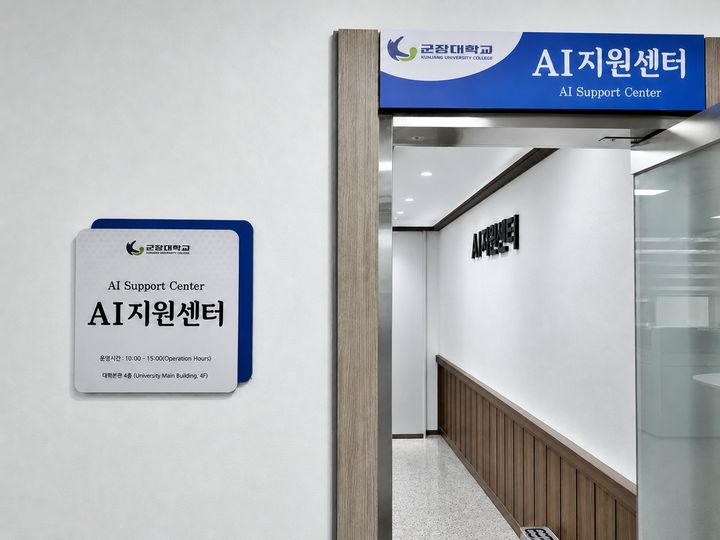 "전 생애 AI 역량 강화"…군장대, 'AID 전환 중점 대학' 선정