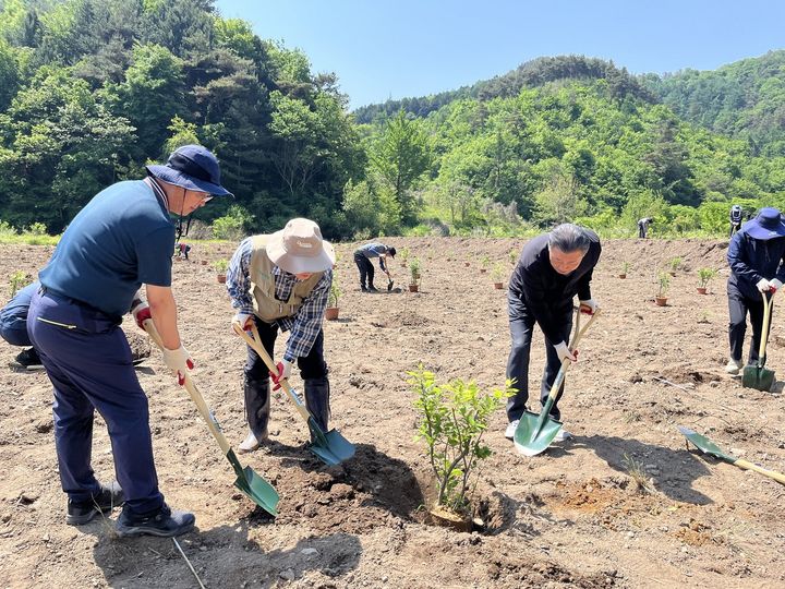 [세종=뉴시스] 한국수자원공사는 14일 국립생태원과 공동으로 '네이처 포지티브 소생태계 복원 행사'를 개최했다고 밝혔다. (사진=수자원공사 제공) 2026.05.14. photo@newsis.com *재판매 및 DB 금지