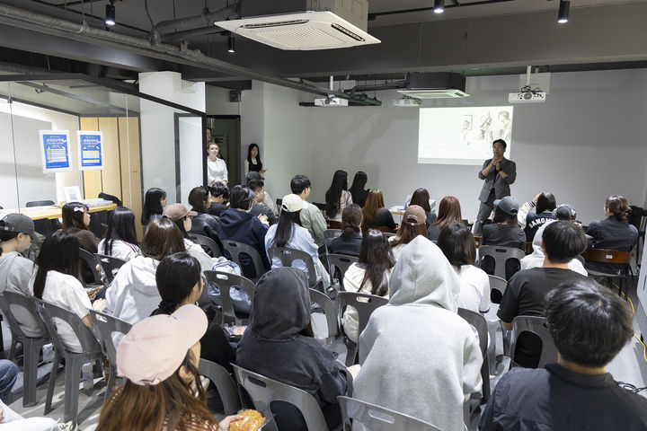 [서울=뉴시스] 상명대는 지난 12일 교내에서 '외국인 유학생 정착·취업·네트워킹 프로그램'을 진행했다. (사진=상명대 제공) 2026.05.14. photo@newsis.com *재판매 및 DB 금지