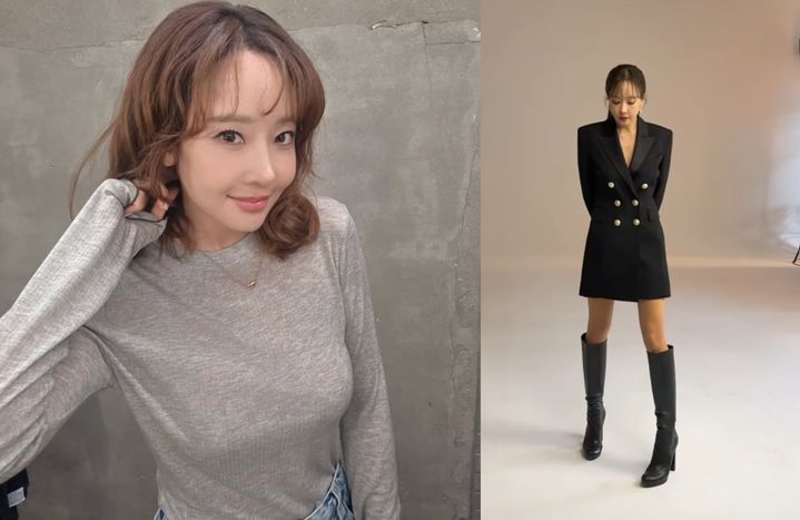 [서울=뉴시스] 배우 소유진(44)이 아침 수영으로 시작하는 부지런한 일상을 공개했다. (사진=소유진 인스타그램 갈무리) *재판매 및 DB 금지