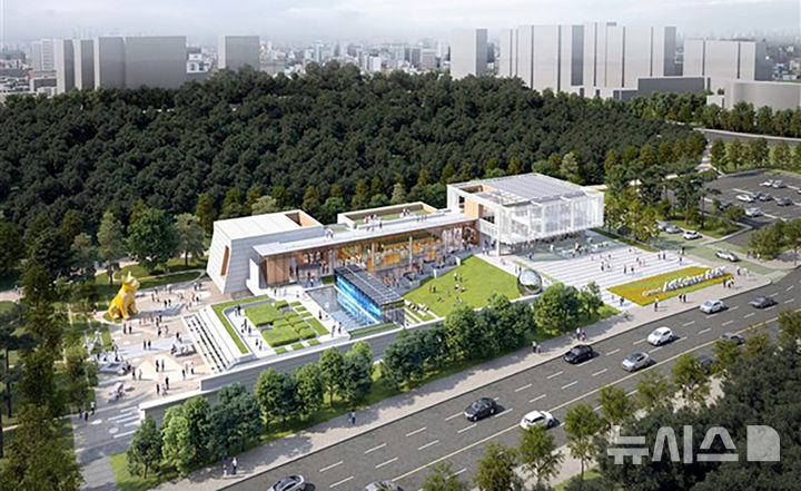 [광주=뉴시스] 광주 서구 풍암동 중앙공원2지구 내 추진하고 있는 '어린이 아트앤사이언스파크' 조감도. (사진=광주시청 제공). photo@newsis.com *재판매 및 DB 금지