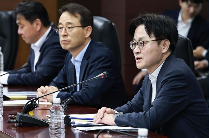 [서울=뉴시스] 김정관 산업통상부 장관이 14일 오후 서울 종로구 한국무역보험공사에서 열린 '2026년 제1차 원전수출전략협의회'에서 발언하고 있다. (사진=산업통상부 제공) 2026.05.14. photo@newsis.com *재판매 및 DB 금지