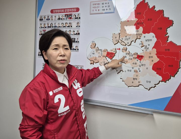 [수원=뉴시스] 이병희 기자 = 양향자 국민의힘 경기도지사 후보가 뉴시스와 인터뷰를 하고 있다. 2026.05.15. iambh@newsis.com *재판매 및 DB 금지
