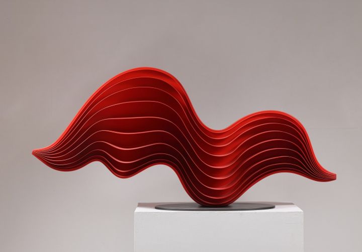 김태수 Sand Flow 2025 Painted Stainless Steel 1500x500x700(h)mm *재판매 및 DB 금지