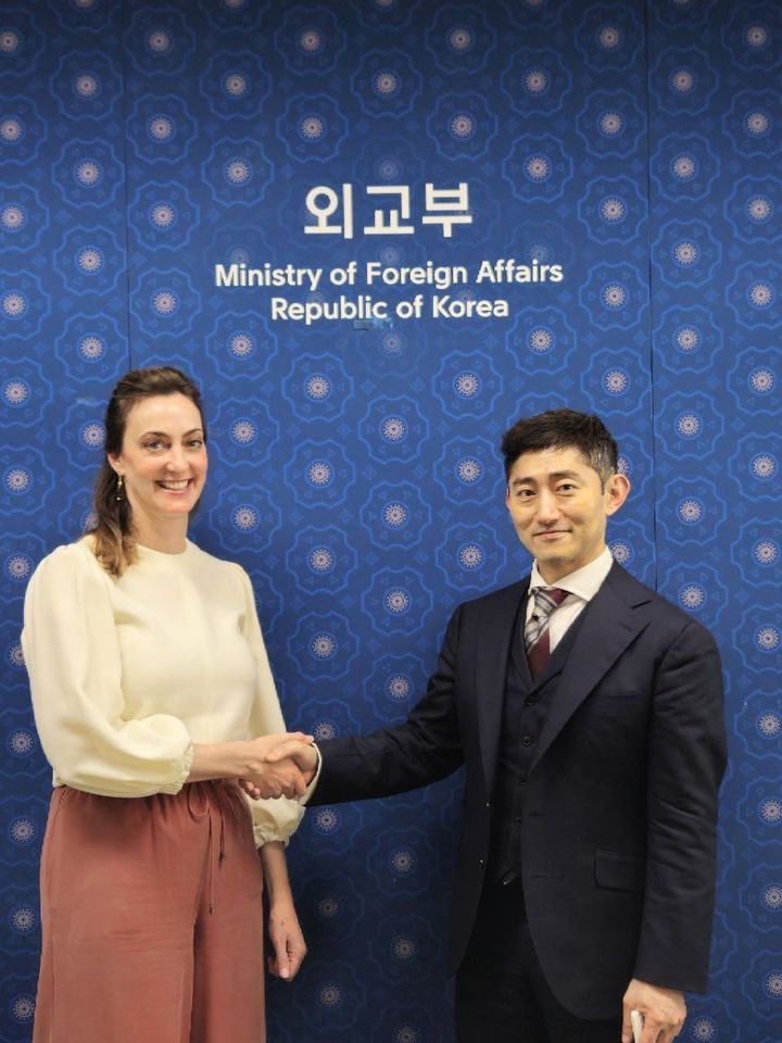 [서울=뉴시스]외교부는 15일 제2차 한-유럽연합(EU) 안보방위대화를 개최했다고 밝혔다. *재판매 및 DB 금지