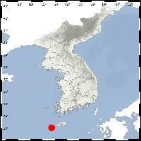 [서울=뉴시스]17일 오전 8시28분께 제주 서귀포시 서남서쪽 80㎞ 해역에서 규모 2.0 지진이 발생했다.(사진=기상청 제공).2026.05.17 *재판매 및 DB 금지