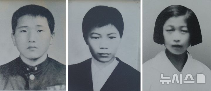 [광주=뉴시스] 5·18 당시 숨진 희생자. 왼쪽부터 고(故) 양창근 군·박인배 군·김명숙 양 (사진 = 국립5·18민주묘지 갈무리) photo@newsis.com