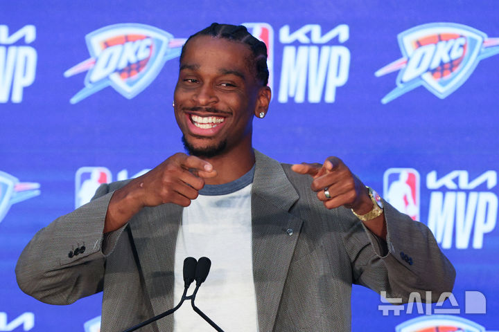 [오클라호마시티=AP/뉴시스] 미국프로농구(NBA) 오클라호마시티 선더의 셰이 길저스 알렉산더. 2026.05.17.