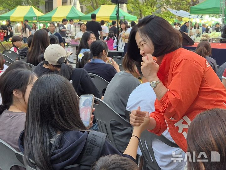 [오산=뉴시스] 개혁신당 송진영 후보 2026.05.18.photo@newsis.com 