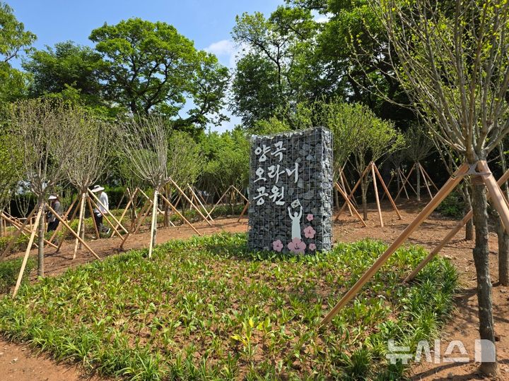 [김포소식]양곡오나리공원 무궁화동산 조성공사 마무리