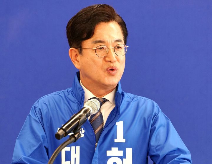 [대전=뉴시스]더불어민주당 허태정 6·3지방선거 대전시장 후보. (사진= 허 후보 선대위제공) *재판매 및 DB 금지