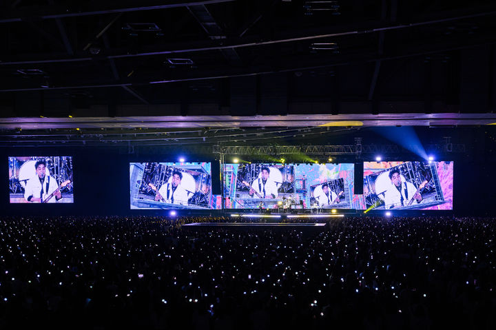 [서울=뉴시스] 데이식스(DAY6) 10주년 기념 투어 전국 투어 부산 공연. (사진 = JYP엔터테인먼트 제공) 2026.05.18. photo@newsis.com *재판매 및 DB 금지