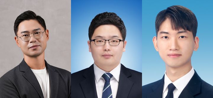[서울=뉴시스] (왼쪽부터) 성균관대 기계공학부 정형모 교수, 경북대 신소재공학과 이지훈 교수, 성균관대 기계공학부 권순형 연구원(주저자). (사진=성균관대 제공) 2026.05.18. photo@newsis.com *재판매 및 DB 금지