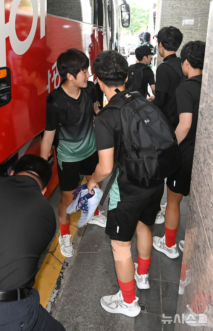 내고향여자축구단 훈련장 이동