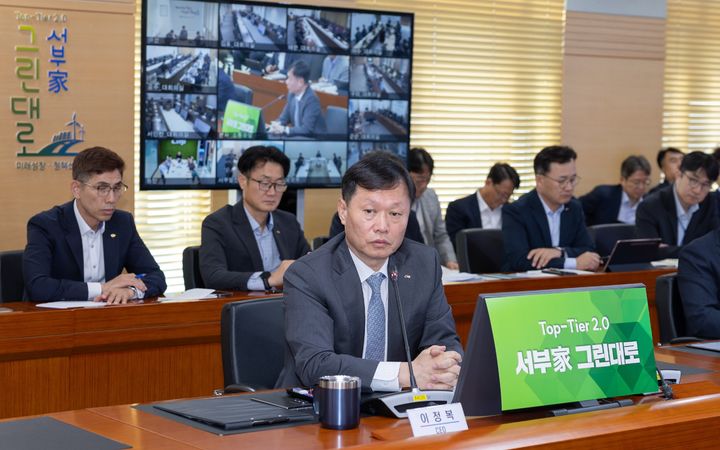 [세종=뉴시스] 한국서부발전은 19일 경영혁신 프로젝트 '톱티어 2.0 서부家 그린대로'의 혁신과제를 선정하고 주요 과제 발표회를 진행했다고 밝혔다. (사진=서부발전 제공) 2026.05.19. photo@newsis.com *재판매 및 DB 금지