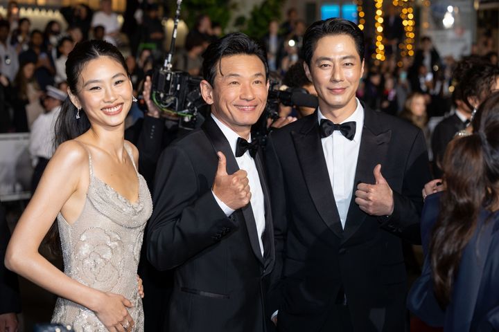[서울=뉴시스] 나홍진 감독의 신작 '호프'(HOPE)가 칸국제영화제에서 처음 공개됐다. (사진=플러스엠 엔터테인먼트) 2026.05.19. photo@newsis.com *재판매 및 DB 금지