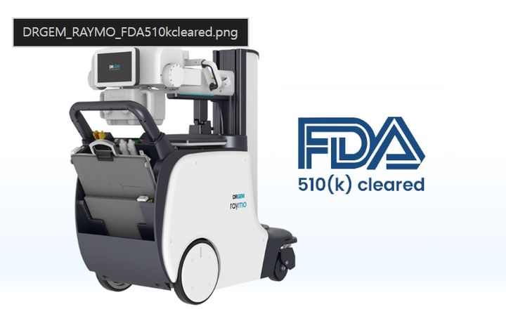 [서울=뉴시스] 디알젬은 모바일 엑스레이 시스템 '레이모(RAYMO)'가 미국식품의약국(FDA) 인증을 획득해 북미 시장 공략에 박차를 가한다고 19일 밝혔다. (사진=디알젬 제공) 2026.05.19. photo@newsis.com *재판매 및 DB 금지